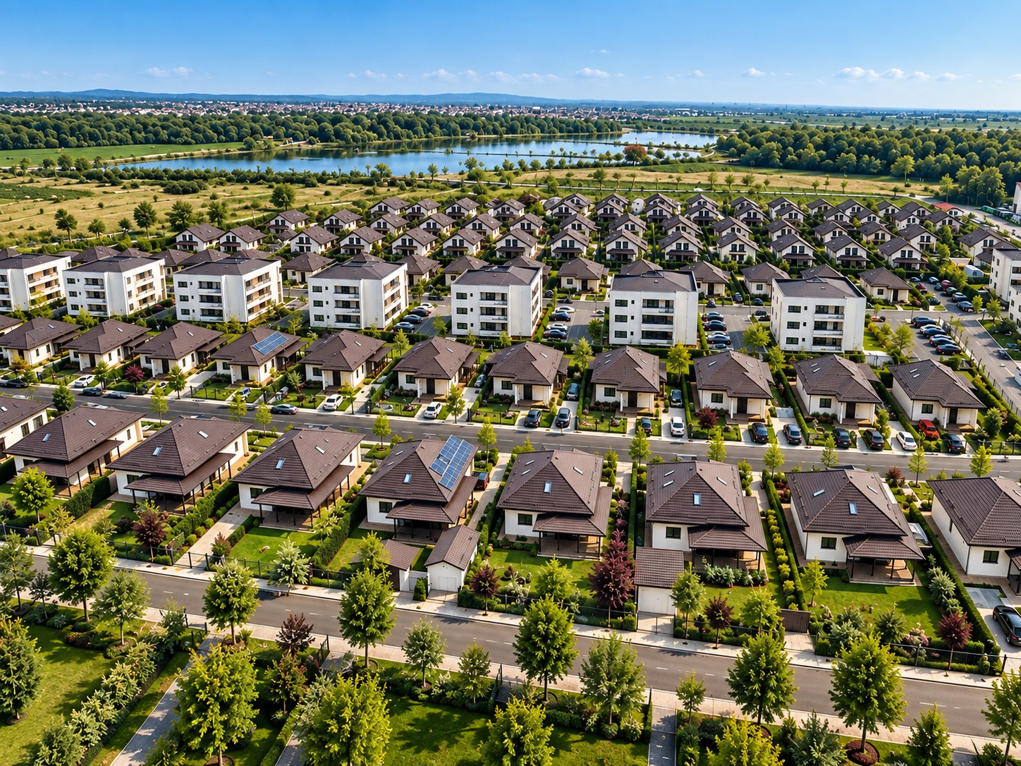 Vile in ansamblul rezidențial <b>Magnolia Village Păulești